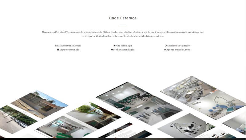 Screenshot da galeria 3D do site Abo de Petrolina